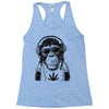 monkey hipster Racerback Tank
