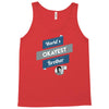 world's okayest brother Tank Top
