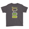 mommy low battery low energy Youth Tee