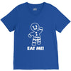 gingerbread man eat me V-Neck Tee
