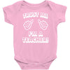 trust me i'm a teacher Baby Onesie