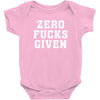 Zero Fucks Given Baby Bodysuit