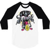 skull biker 3/4 Sleeve Shirt