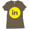 in Ladies Fitted T-Shirt