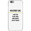 November Girl iPhone 6/6s Case