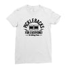 pickle back Ladies Fitted T-Shirt