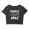 the lord will fight for you, you need only to be still Crop Top