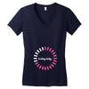 Loading Baby Girl Women's V-Neck T-Shirt