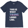 This is What Trans Looks Like V-Neck Tee
