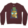 pineapple sunbathe Crewneck Sweatshirt