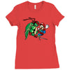 raphael meets mario Ladies Fitted T-Shirt