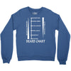 beard length chart Crewneck Sweatshirt