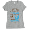 I Don't Need Therapy Need Surfing Ladies Fitted T-Shirt