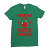 Reading Is My Superpower Ladies Fitted T-Shirt