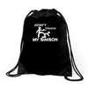 don't touch my simson  fun ddr motorrad tuning simi s51 50 fan Drawstring Bags