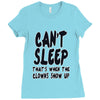 can't sleep clowns show up Ladies Fitted T-Shirt
