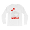 new i love house Long Sleeve Shirts