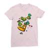 pizza lover Ladies Fitted T-Shirt