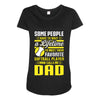 Some People Have To Wait a Lifetime To Meet Their Favorite Softball Maternity Scoop Neck T-shirt
