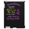 sometimes you have to throw on the hat! iPad 3 and 4 Case