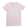 kiss me i'm drunk or irish Ladies Fitted T-Shirt