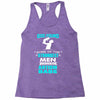 god found autism dad Racerback Tank