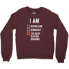 republican, democrat, busy slaying dragons fantasy Crewneck Sweatshirt