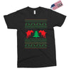 ugly sweater dinosour Exclusive T-shirt