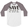 save black 3/4 Sleeve Shirt