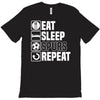 eat sleep spurs T-Shirt