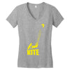 kite kitesurfen kiteboarden fun extremsport top Women's V-Neck T-Shirt