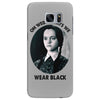 on wednesdays we wear black Samsung Galaxy S7 Edge Case