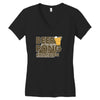 beer pong Women's V-Neck T-Shirt