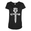 hunter s thompson Maternity Scoop Neck T-shirt