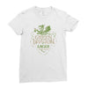 green dragon lager Ladies Fitted T-Shirt