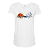 the hare and the shell Maternity Scoop Neck T-shirt