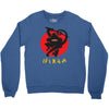 love ninja monkey banana Crewneck Sweatshirt
