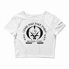 molon labe Crop Top