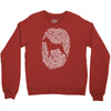 boxer fingerprint Crewneck Sweatshirt
