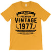 Genuine Premium Vintage 1977 Classic Perfectly Aged Limited Edition T-Shirt