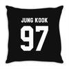 jung kook 97 Throw Pillow