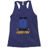 police mom  i rised mine Racerback Tank