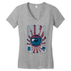 dystopia Women's V-Neck T-Shirt