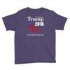 trump 2016 election make america great again Youth Tee