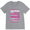 quens are born in september V-Neck Tee
