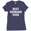 best husband ever Ladies Fitted T-Shirt