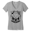lionel messi Women's V-Neck T-Shirt
