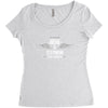 i have two titles Women's Triblend Scoop T-shirt