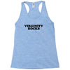 virginity rocks funny cool school church youth group abstinence purity Racerback Tank