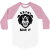 grin and bear it 3/4 Sleeve Shirt